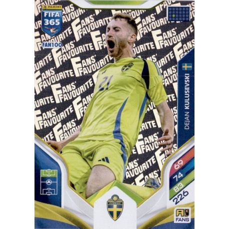 Dejan Kulusevsin Fan Favourite Suecia FAN100