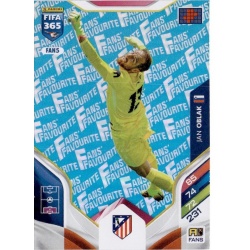 Jan Oblak Fan Favourite Blue Atlético Madrid FAN5