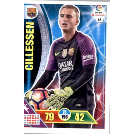 Cillessen Barcelona 66 Adrenalyn XL La Liga 2016-17