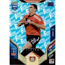 Lucio Fan Favourite Blue Bayer Leverkusen FAN12