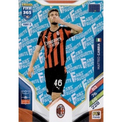 Matteo Gabbia Fan Favourite Blue AC Milan FAN15