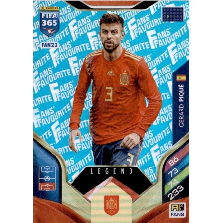Gerard Piqué Fan Favourite Blue España FAN23