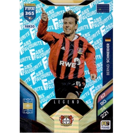 Bernd Schnejder Fan Favourite Blue Bayer Leverkusen FAN30
