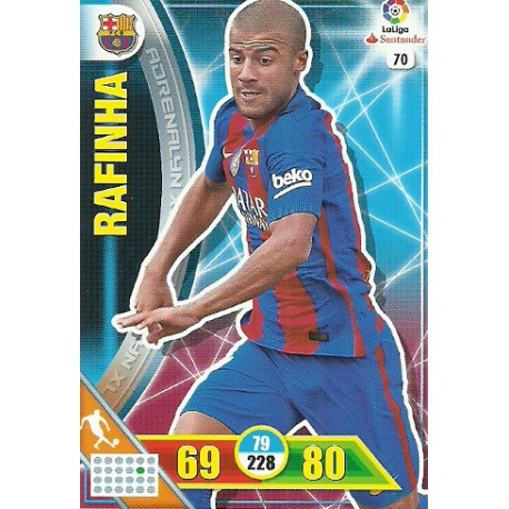 Rafinha Barcelona 70 Adrenalyn XL La Liga 2016-17