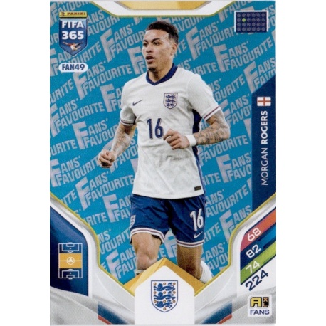 Morgan Rogers Fan Favourite Blue England FAN49