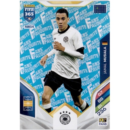 Jamal Musiala Fan Favourite Blue Alemania FAN54
