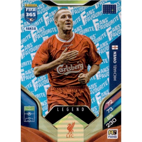 Michael Owen Fan Favourite Blue Liverpool FAN58
