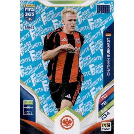 Jonathan Burkardt Fan Favourite Blue Eintracht Frankfurt FAN62