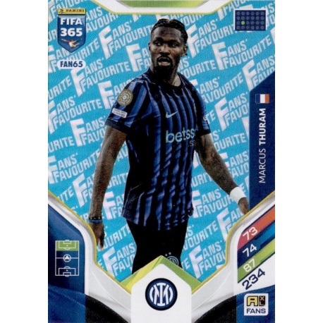 Marcus Thuram Fan Favourite Blue Inter Milan FAN65