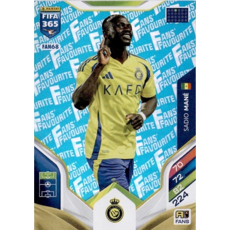 Sadio Mané Fan Favourite Blue Al-Nassr FC FAN68