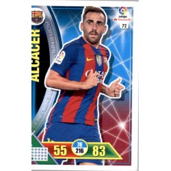 Alcácer Barcelona 72 Adrenalyn XL La Liga 2016-17