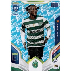Geovany Quenda Fan Favourite Blue Sporting CluB FAN69