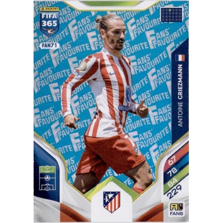 Antoine Griezmann Fan Favourite Blue Atlético Madrid FAN71