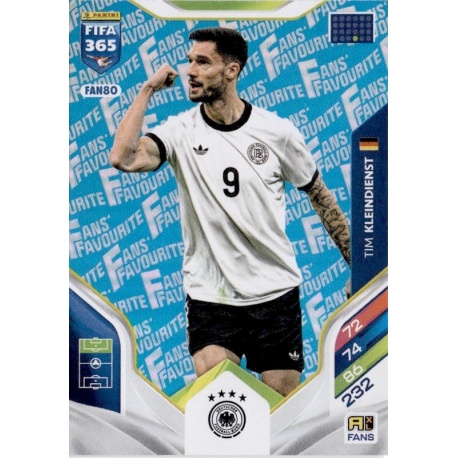 Tim Kleindienst Fan Favourite Blue Alemania FAN80