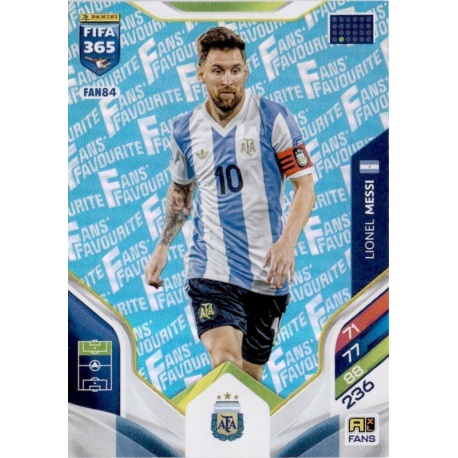 Lionel Messi Fan Favourite Blue Argentina FAN84