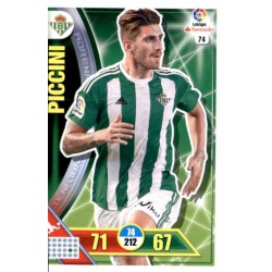 Piccini Betis 74 Adrenalyn XL La Liga 2016-17