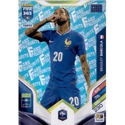 Bradley Barcola Fan Favourite Blue France FAN90