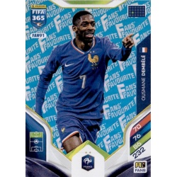 Ousmane Dembélé Fan Favourite Blue France FAN91