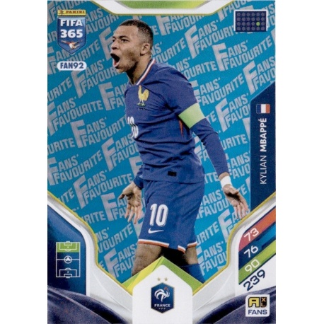 Kylian Mbappé Fan Favourite Blue France FAN92