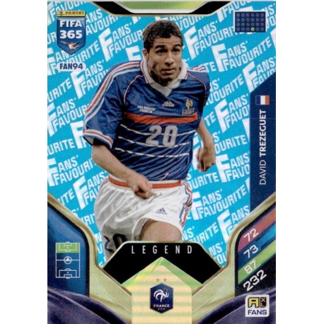 David Trezeguet Fan Favourite Blue France FAN94
