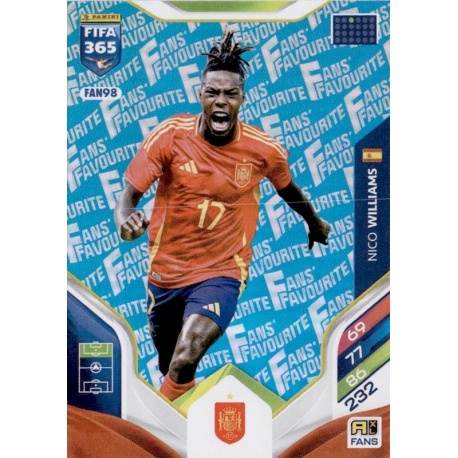 Nico Williams Fan Favourite Blue España FAN98