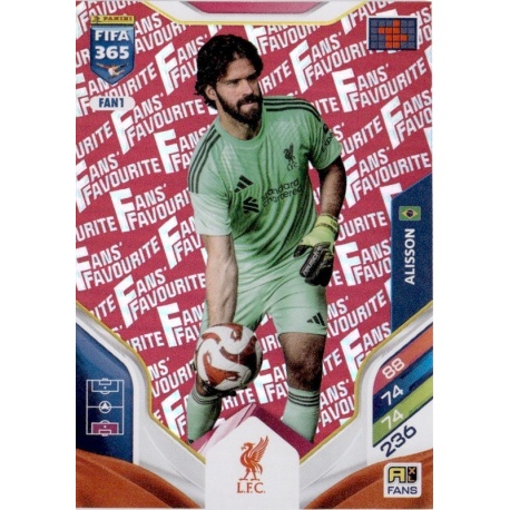 Alisson Fan Favourite Red Liverpool FAN1