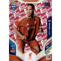 Virgil Van Dijk Fan Favourite Red Liverpool FAN9