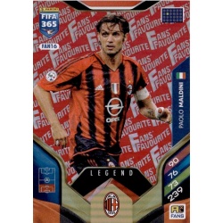 Paolo Maldini Fan Favourite Red AC Milan FAN16