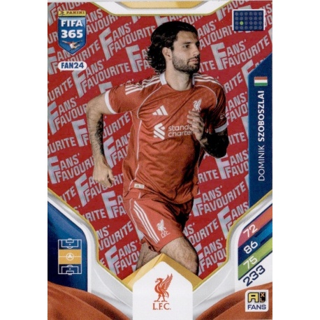 Dominik Szoboszlai Fan Favourite Red Liverpool FAN24