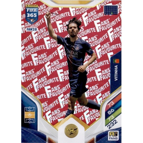 Vitinha Fan Favourite Red Paris Saint FAN28