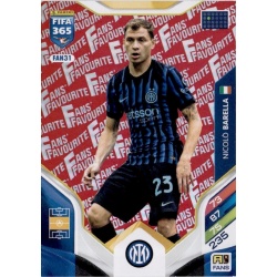 Nicoló Barella Fan Favourite Red Inter Milan FAN31