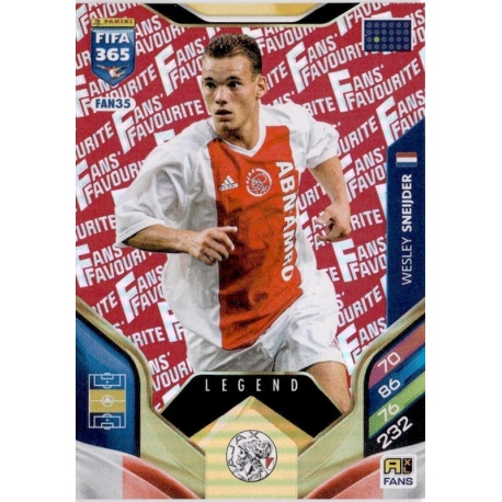 Wesley Sneijder Fan Favourite Red AFC Ajax FAN35