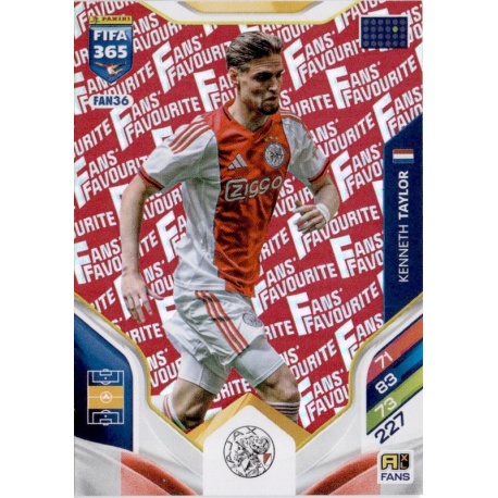 Kenneth Taylor Fan Favourite Red AFC Ajax FAN36