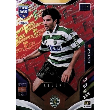 Luis Figo Fan Favourite Red Sporting CluB FAN37