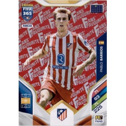 Pablo Barrios Fan Favourite Red Atlético Madrid FAN38