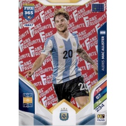 Alexis Mac Alister Fan Favourite Red Argentina FAN47