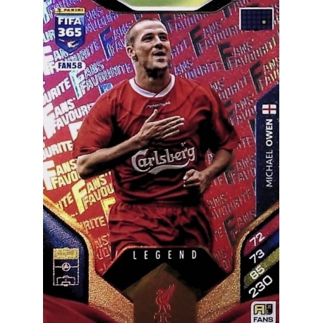 Michael Owen Fan Favourite Red Liverpool FAN58
