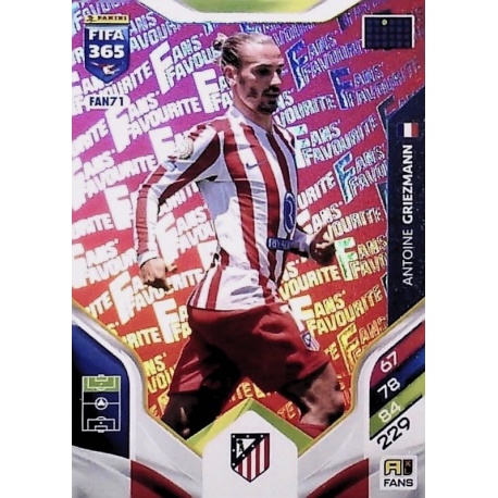 Antoine Griezmann Fan Favourite Red Atlético Madrid FAN71
