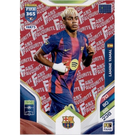 Lamine Yamal Fan Favourite Red Barcelona FAN75