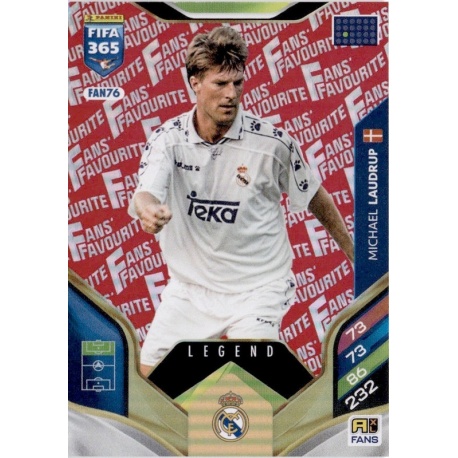 Michael Laudrup Fan Favourite Red Real Madrid FAN76