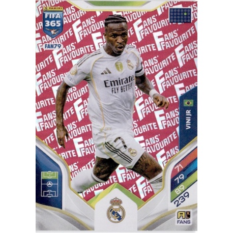 Vinicius JR Fan Favourite Red Real Madrid FAN79