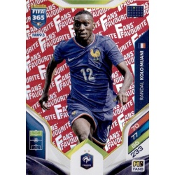 Randal KOlo Muani Fan Favourite Red France FAN93