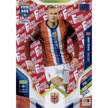 Erling Haaland Fan Favourite Red Noruega FAN96