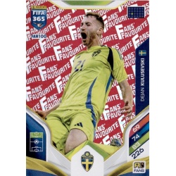 Dejan Kulusevskin Fan Favourite Red Suecia FAN100