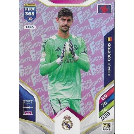 Thibaut Courtois Fan Favourite Pink Real Madrid FAN6