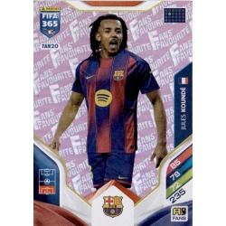 Jules Koundé Fan Favourite Pink Barcelona FAN20