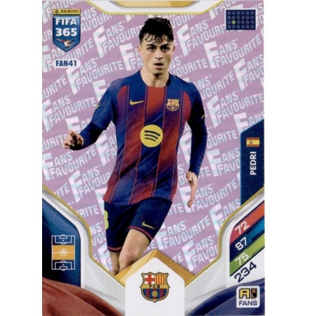 Pedri Fan Favourite Pink Barcelona FAN41