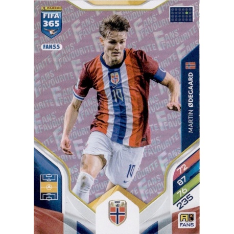 Martin Ødegaard Fan Favourite Pink Noruega FAN55