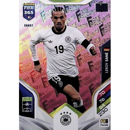 Leroy Sané Fan Favourite Pink Alemania FAN81