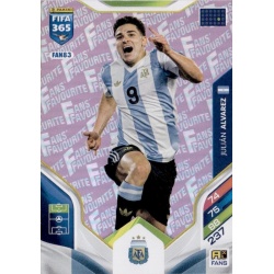 Julián Álvarez Fan Favourite Pink Argentina FAN83